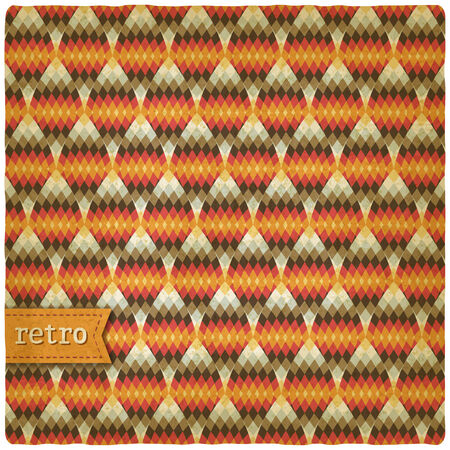 retro background - vector illustrationのイラスト素材