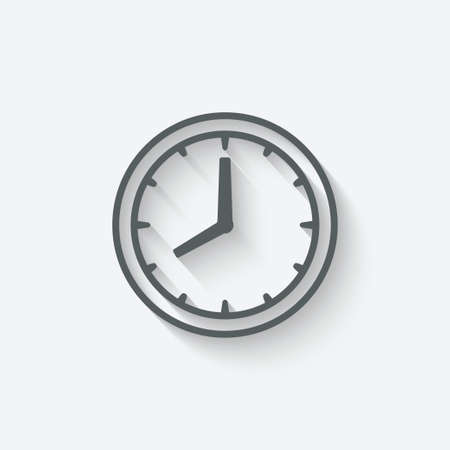 clock face - vector illustration. eps 10のイラスト素材