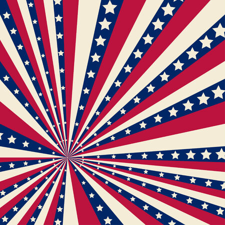 American striped background - vector illustration. のイラスト素材