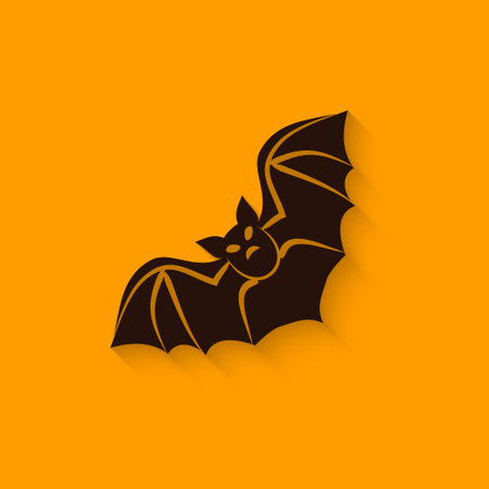 halloween bat sign