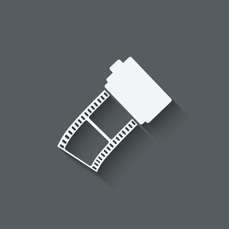 camera film rollのイラスト素材