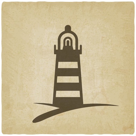 beacon navigate symbol old background のイラスト素材