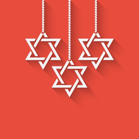 Happy Hanukkah background のイラスト素材