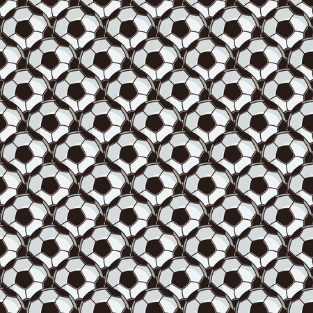 Soccer seamless patternのイラスト素材