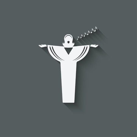 opera singer symbolのイラスト素材