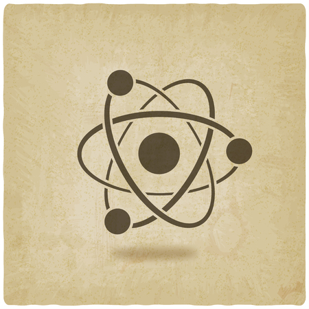 molecule atom symbolのイラスト素材