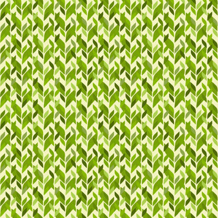 simple geometric abstract leaves seamless pattern. vector illustration のイラスト素材
