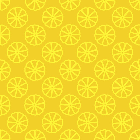 lemon seamless patternのイラスト素材