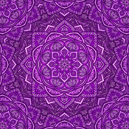 violet floral ornament background - vector illustration.のイラスト素材