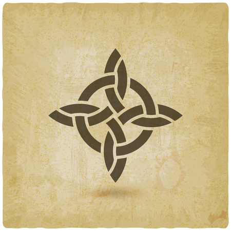 abstract twisted symbol vintage background. vector illustration - eps 10のイラスト素材