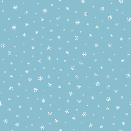 falling snow seamless pattern. vector illustration - eps 10のイラスト素材