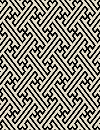 Traditional geometric japanese seamless pattern. Vector illustrationのイラスト素材