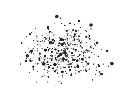 Ink splash. Grunge splatters. Abstract background. Grunge text banners.のイラスト素材