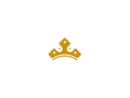 Crown  Icon Design Vectorのイラスト素材