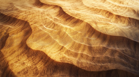 This image captures a stunning close-up of textured wood, revealing intricate patterns and warm tones that evoke a sense of elegance and natural beauty.の素材