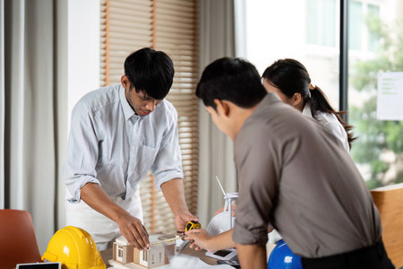 Sustainability in engineering: focused approach to green architecture planningの写真素材