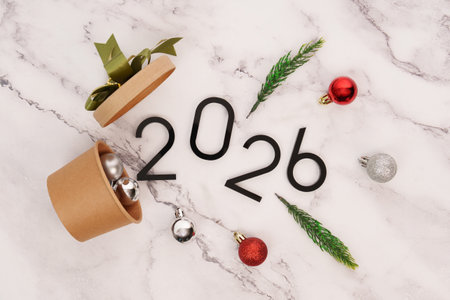 Creative Holiday Arrangement for New Year 2026
