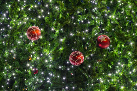 Beautiful christmas tree decoration