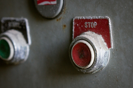 Industrial Start and Stop buttons