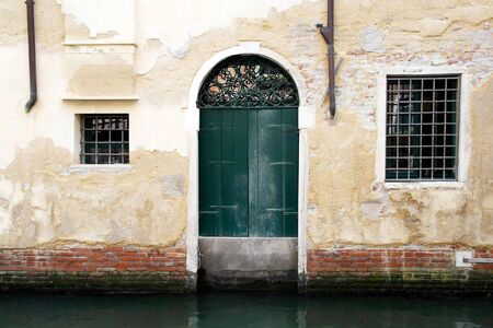 Mediterranean architecture of Venice Italyの写真素材