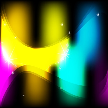neon sign background abstract colorfulのイラスト素材