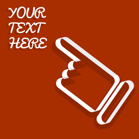 hands thumbs sign icon backgroundのイラスト素材