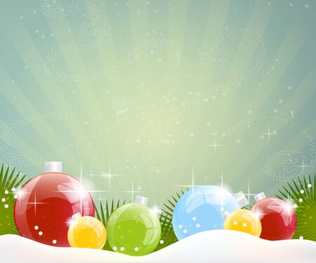 Christmas greeting backgroundのイラスト素材