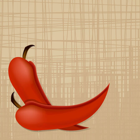 chili pepper background poster placardのイラスト素材