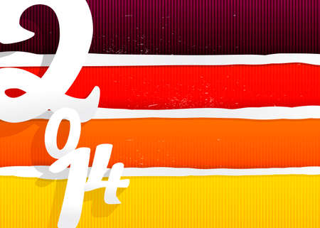 new year background 2014のイラスト素材