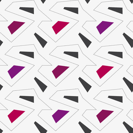 abstract seamless geometric background のイラスト素材