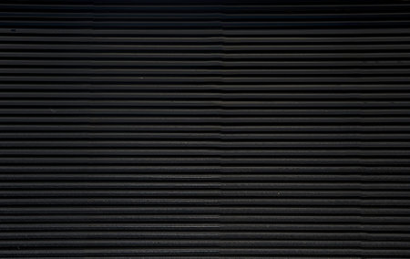grilled steel texture or Abstract line  on black  backgroundの写真素材
