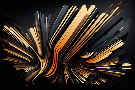 Abstract background, futuristic dynamic illustration, vector eps10 graphic.の素材