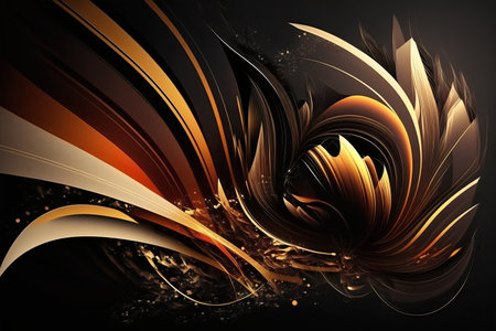 3d illustration of abstract geometric composition,digital artwork for creative graphic designの素材
