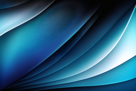 abstract blue background with some smooth linesの素材