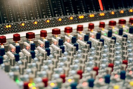 close up sound mix equipment