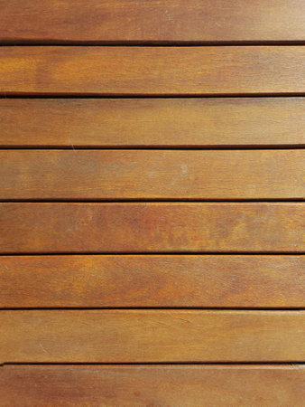 Hardwood swimming pool deck, wood texture, wood background for interior or exterior design with copy space for text or image.の写真素材