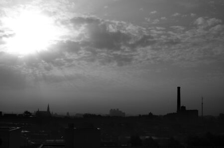 City shadowの写真素材