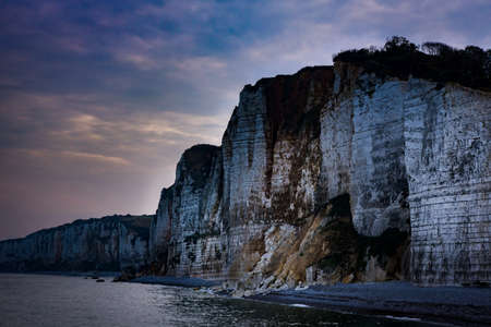 Falaise de Yport in Normandy, France