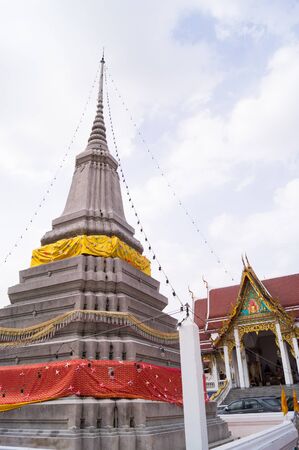 Pagoda and Buddhist templeの写真素材