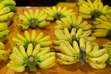 Bananas are available on the marketの写真素材