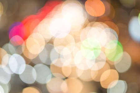 Colorful bokeh background is taken during Christmas night