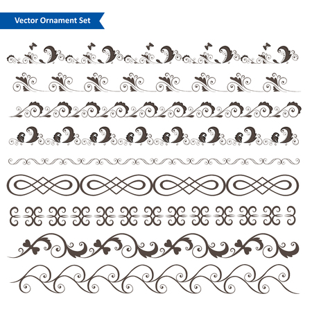Floral Design elementのイラスト素材