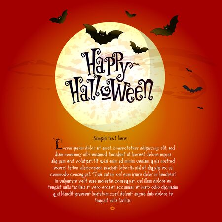 Haloween Vector Illustrationのイラスト素材