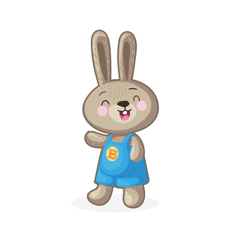 Cute Rabbit VEctorのイラスト素材