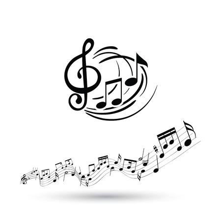 Music notesのイラスト素材