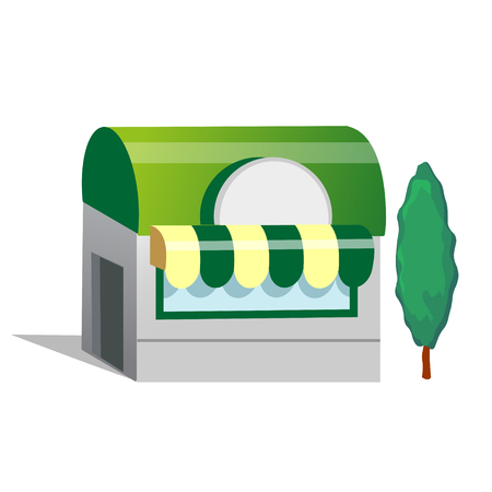 Store front Vector Iconのイラスト素材