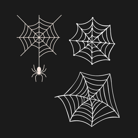 Spider Webs illustrationのイラスト素材