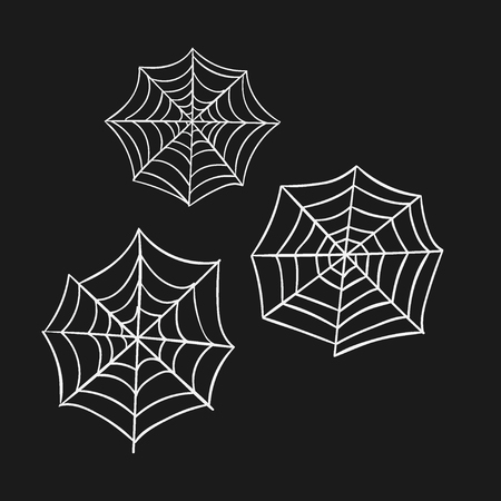Spider Webs illustrationのイラスト素材