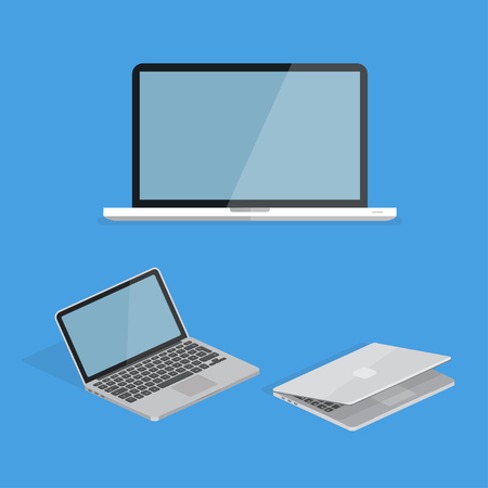 Laptop or Computer Desktopのイラスト素材