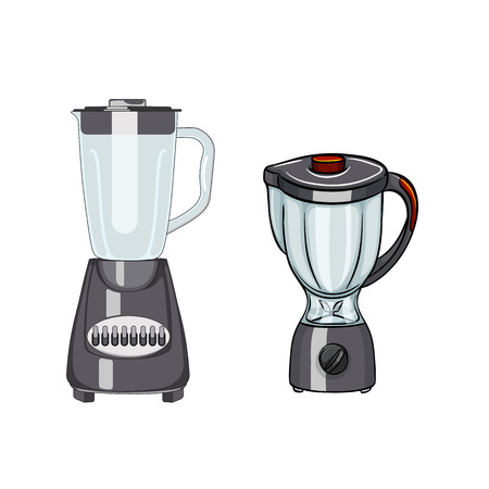 Blender, Mixer Vector Illustrationのイラスト素材